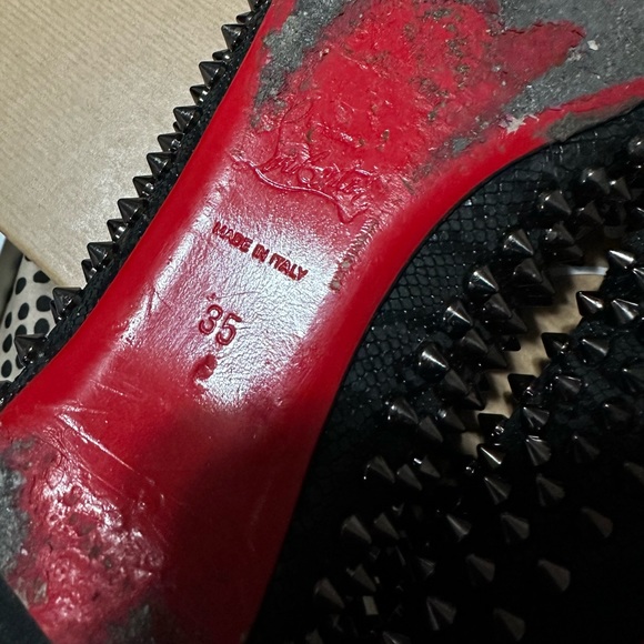 Christian Louboutin Spike Flats - Picture 8 of 9